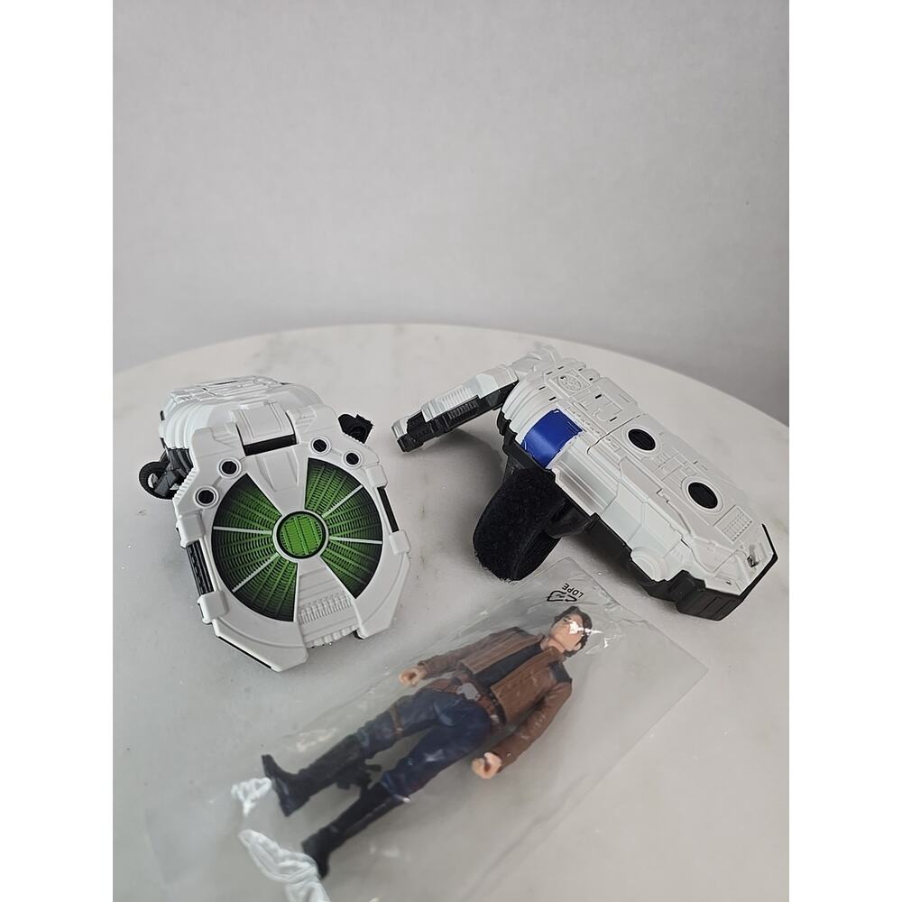 Hasbro Star Wars Force Link 2.0 Starter Set COMM (X2) with Sealed Han Solo WORKS